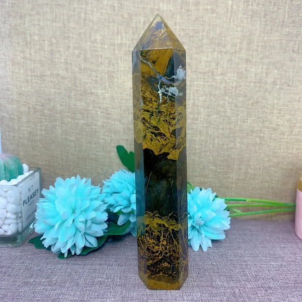 Smokey Pietersite Quartz Point-ToShay.org