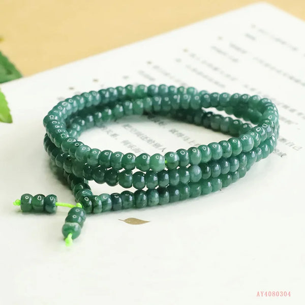 Green Jadeite Abacus Beads-ToShay.org