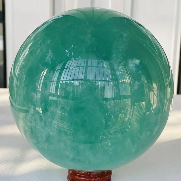 Green Fluorite Ball-ToShay.org