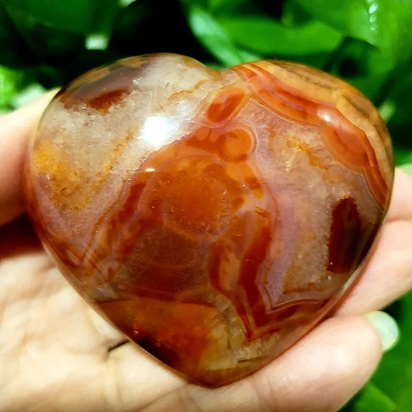Red Agate Heart-ToShay.org