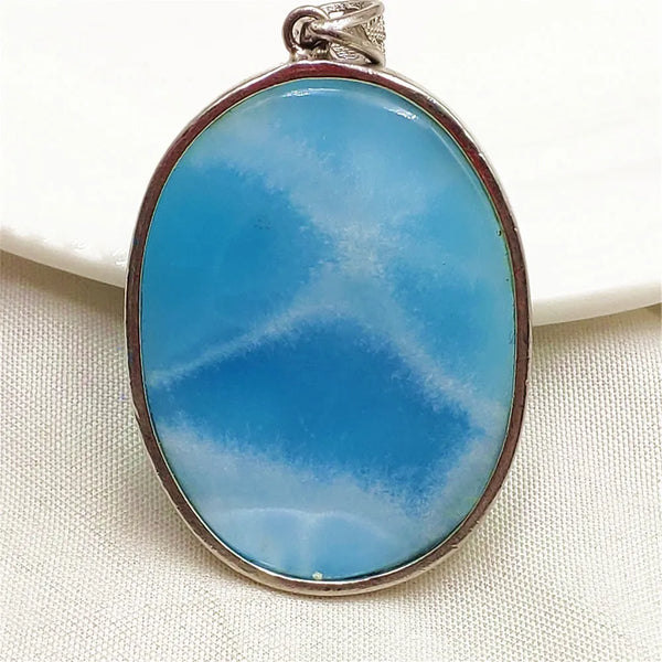 Blue Larimar Pendant-ToShay.org
