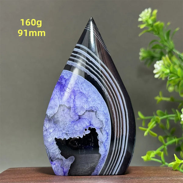 Purple Agate Flame-ToShay.org