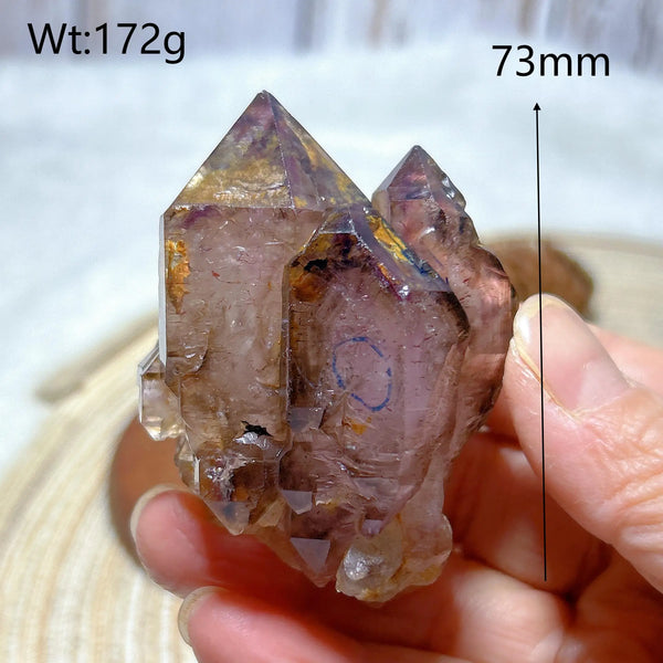 Purple Super Seven Gemstones-ToShay.org