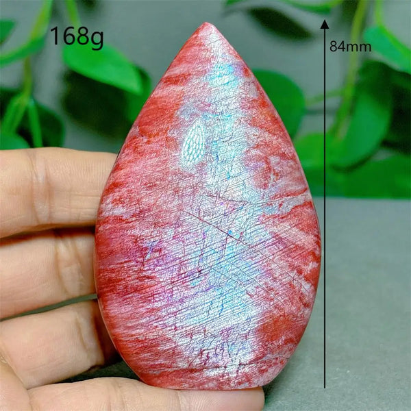 Red Moonstone Crystal Flame-ToShay.org