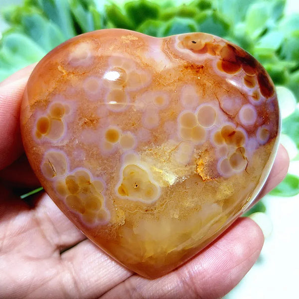Red Agate Heart-ToShay.org