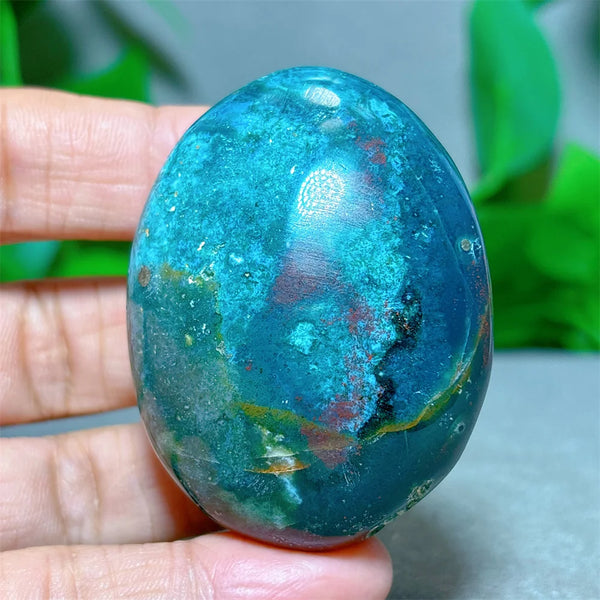 Ocean Jasper Palm Stone-ToShay.org