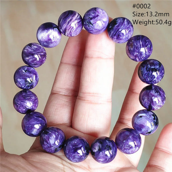 Purple Charoite Bracelet-ToShay.org