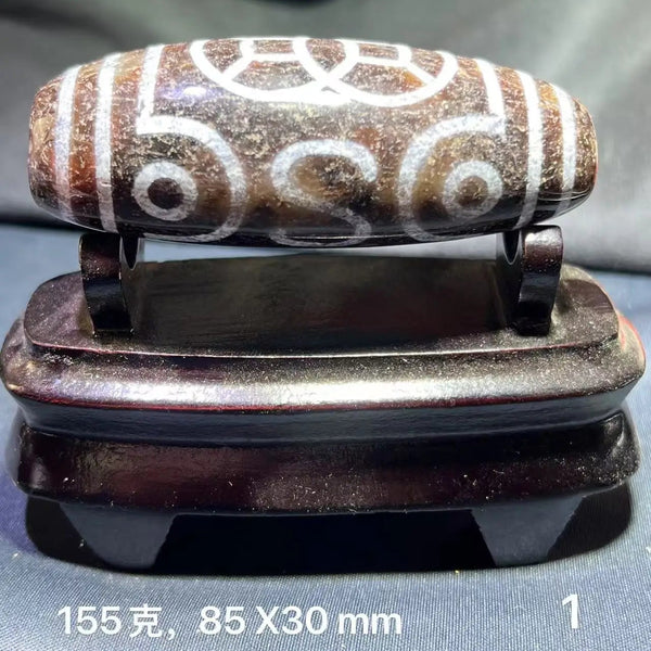 Tibetan Eye Agate Dzi Bead-ToShay.org