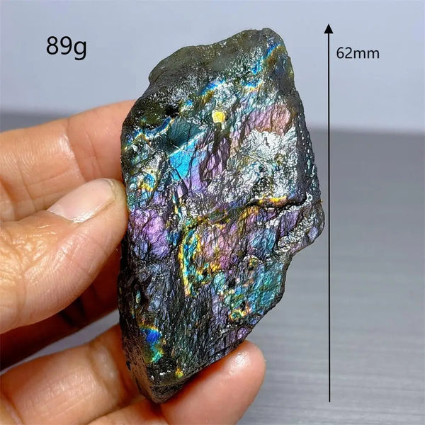 Blue Rainbow Labradorite Crystal-ToShay.org