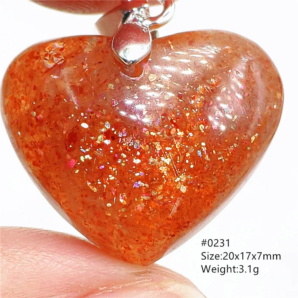 Orange Sunstone Pendant-ToShay.org
