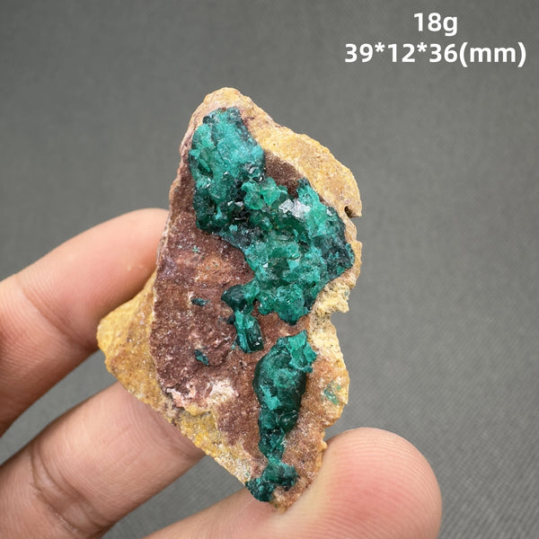 Green Dioptase Quartz-ToShay.org