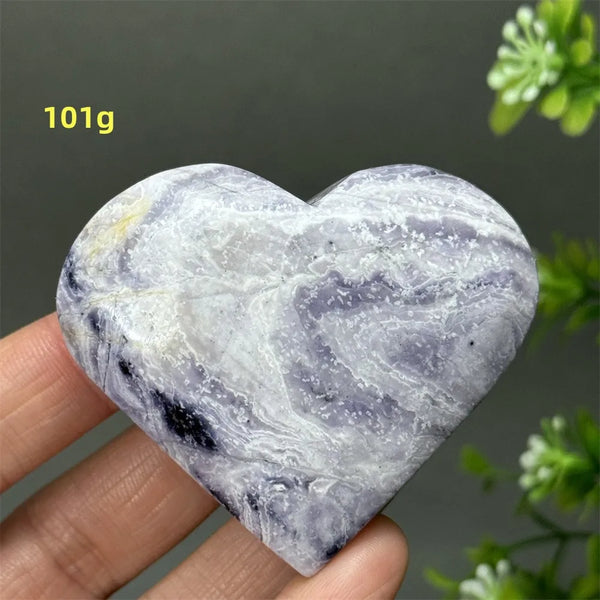 Purple Malachite Heart-ToShay.org