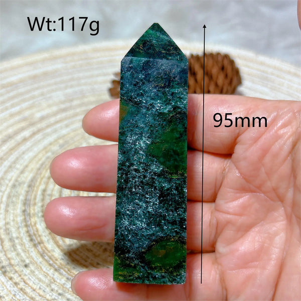 Green Emerald Quartz Point-ToShay.org