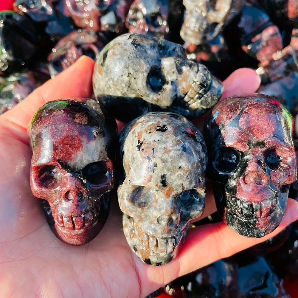 Red Garnet Skulls-ToShay.org
