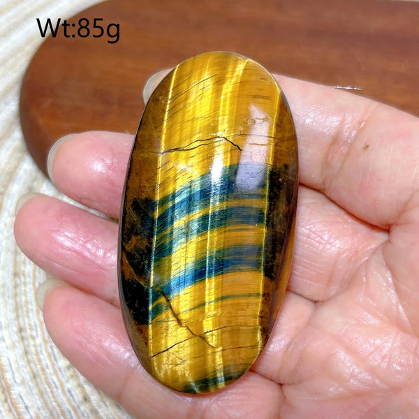 Blue Yellow Flash Tiger Eye-ToShay.org