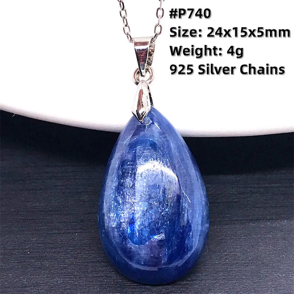 Blue Kyanite Pendant-ToShay.org