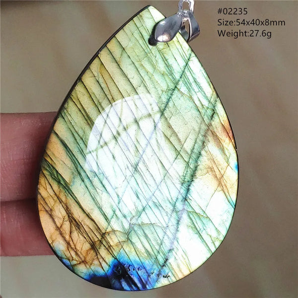 Blue Light Labradorite Pendant-ToShay.org