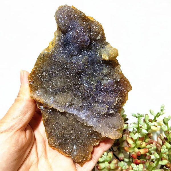 Purple Vision Crystal Cluster-ToShay.org