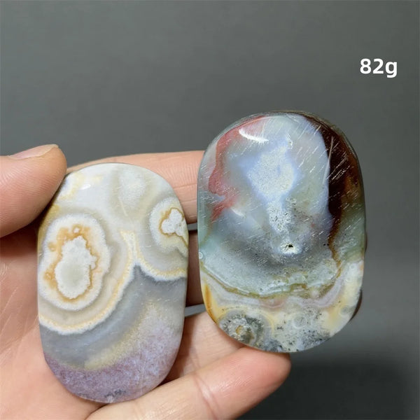 Red Agate Palm Stone-ToShay.org