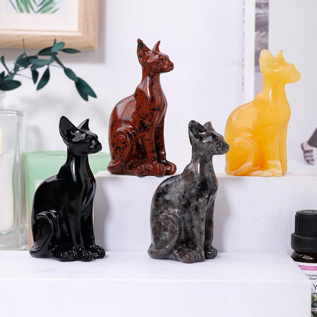 Mixed Crystal Egyptian Cat-ToShay.org