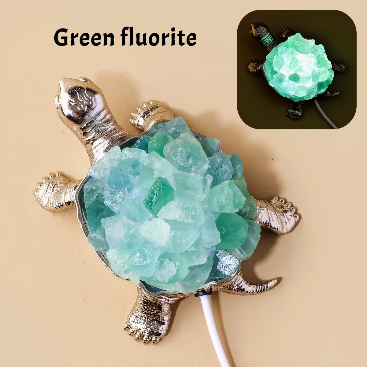 Mixed Crystal Turtle Lights-ToShay.org