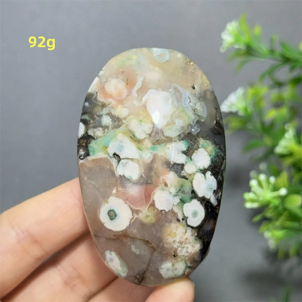 Green Cherry Blossom Agate-ToShay.org