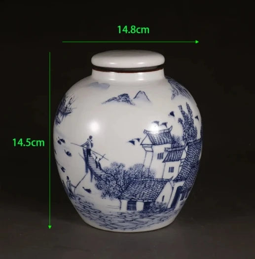 Blue White Porcelain Vase-ToShay.org