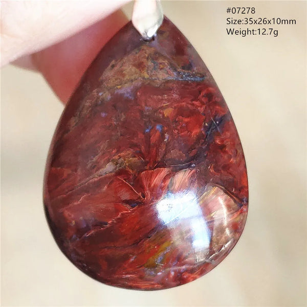 Blue Pietersite Chatoyant Pendant-ToShay.org