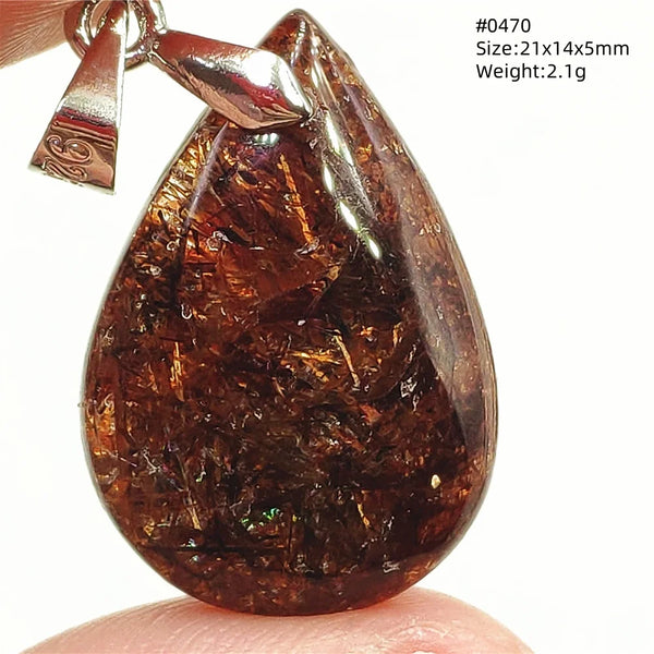 Black Copper Rutilated Quartz-ToShay.org