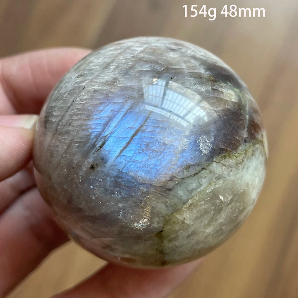 Blue Moonstone Crystal Ball-ToShay.org