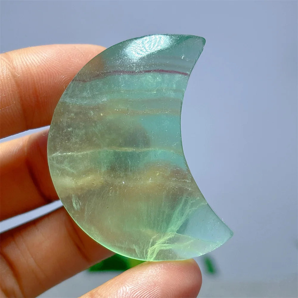 Mixed Fluorite Moon-ToShay.org