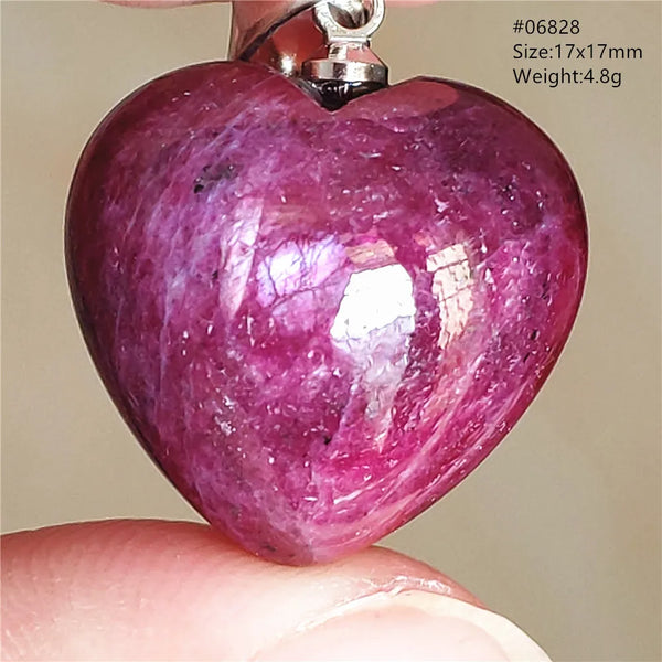 Red Ruby Zoisite Pendant-ToShay.org