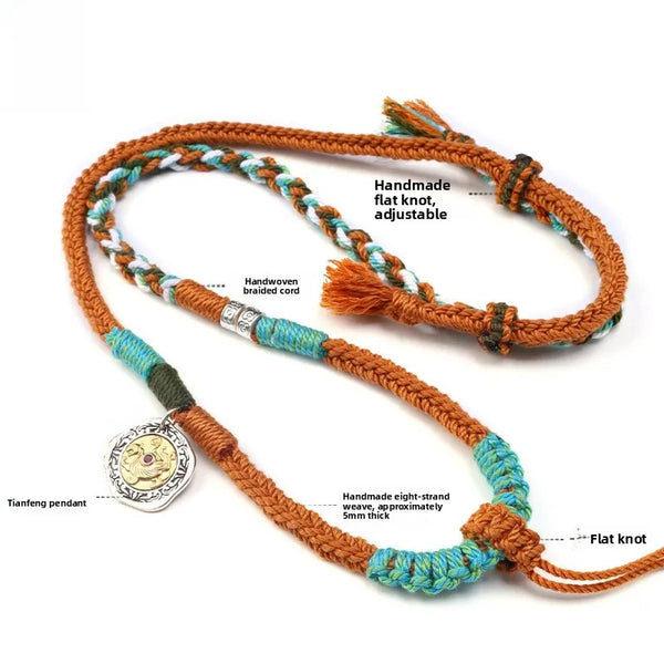 Tibetan Amulet Buddha Necklace-ToShay.org