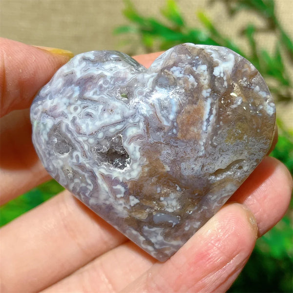 Green Moss Agate Heart-ToShay.org