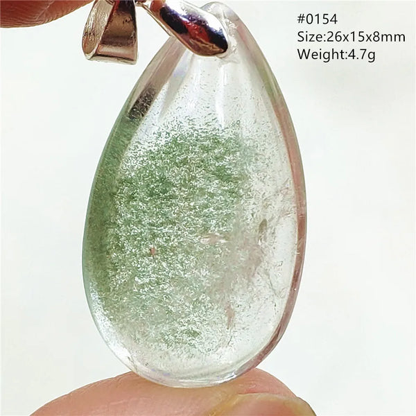 Green Phantom Quartz Pendant-ToShay.org