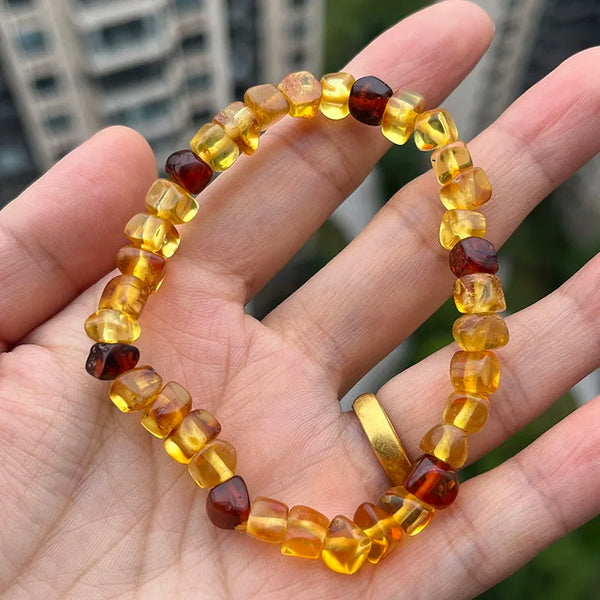 Yellow Amber Bracelet-ToShay.org