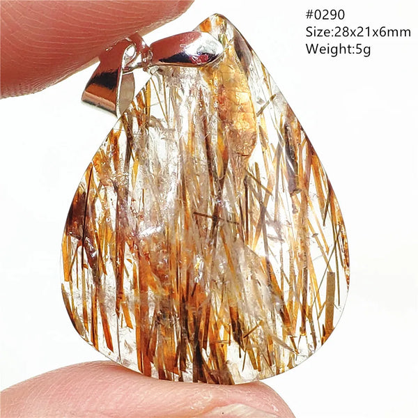 Copper Black Rutilated Quartz-ToShay.org