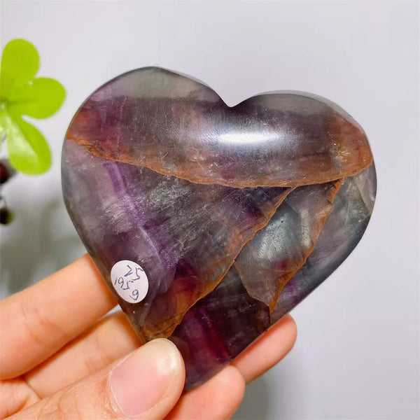 Rainbow Fluorite Hearts-ToShay.org