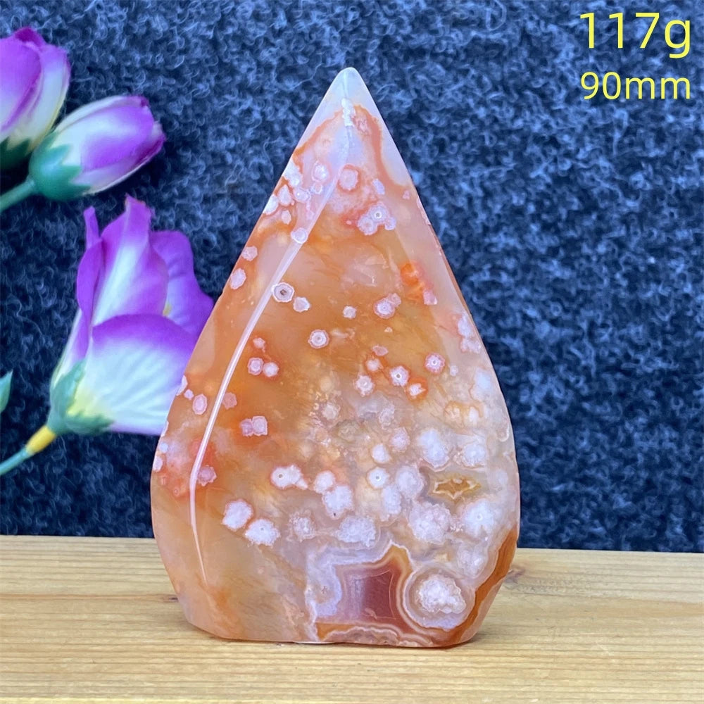 Red Sakura Crystal Flame-ToShay.org
