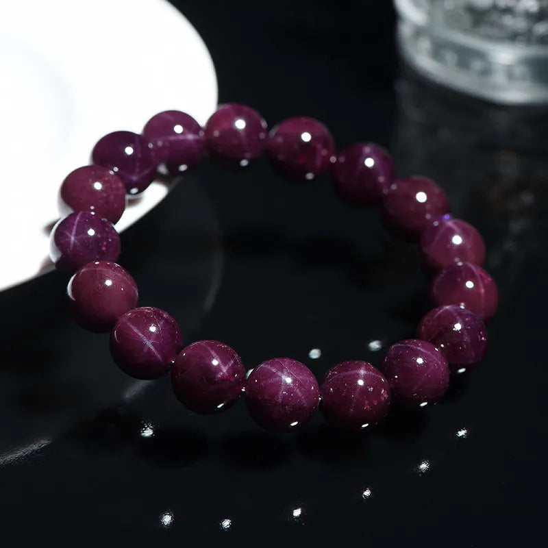 Purple Garnet Bracelet-ToShay.org