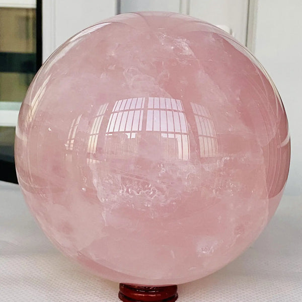 Pink Rose Quartz Ball-ToShay.org