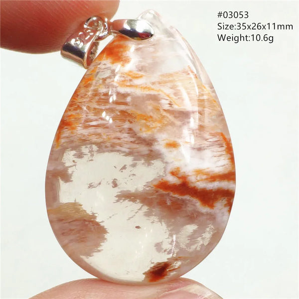 White Orange Phantom Pendant-ToShay.org
