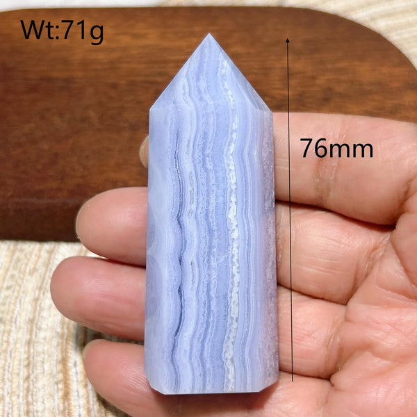 Blue Lace Agate Point-ToShay.org