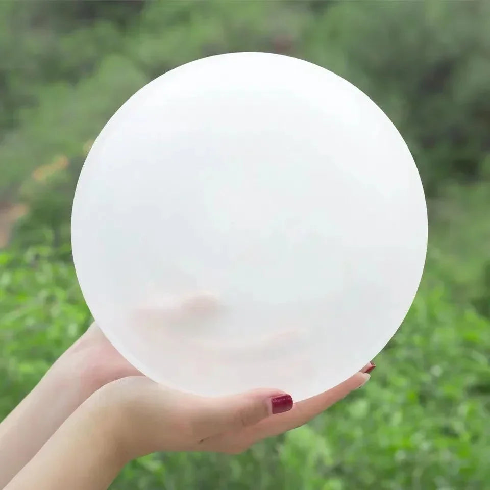 White Frosted Crystal Singing Bowls-ToShay.org