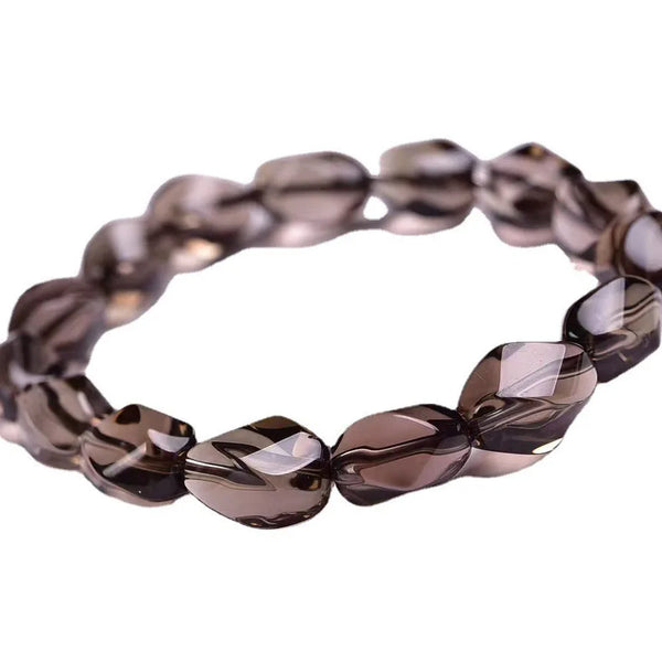 Brown Smokey Quartz Bracelet-ToShay.org
