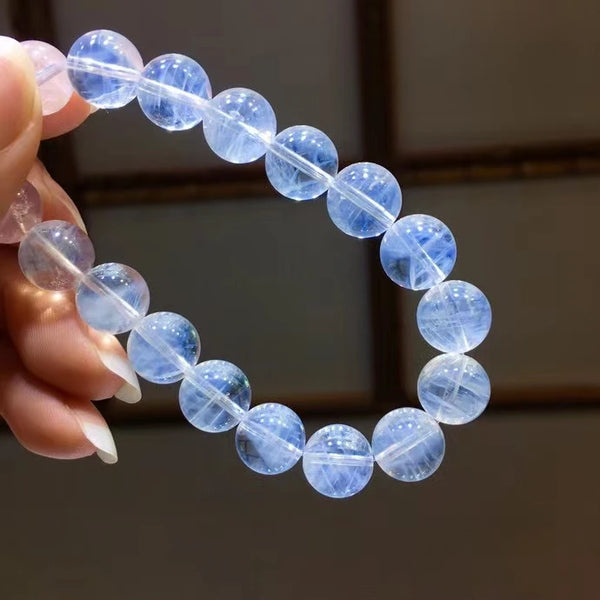 Blue Rutilated Quartz Bracelet-ToShay.org