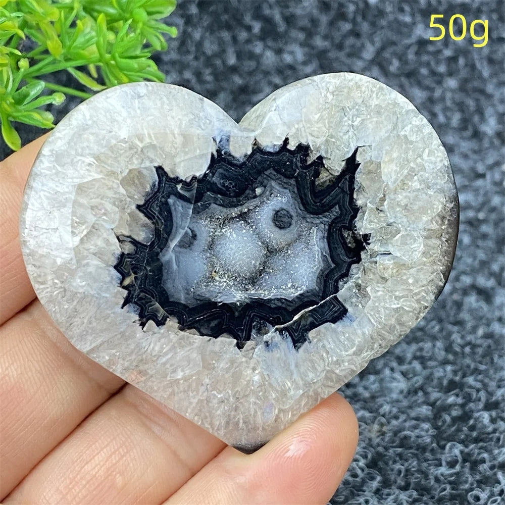 Black Agate Geode-ToShay.org