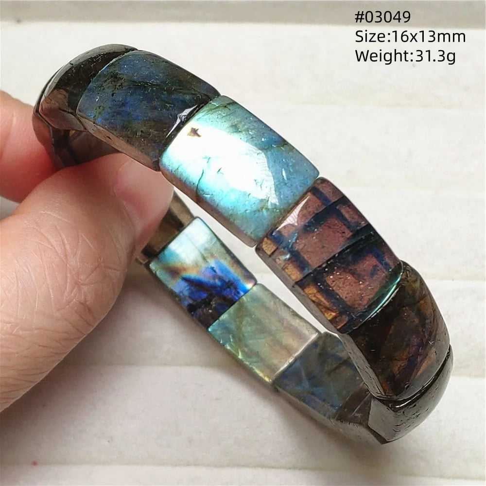 Blue Labradorite Bracelet-ToShay.org