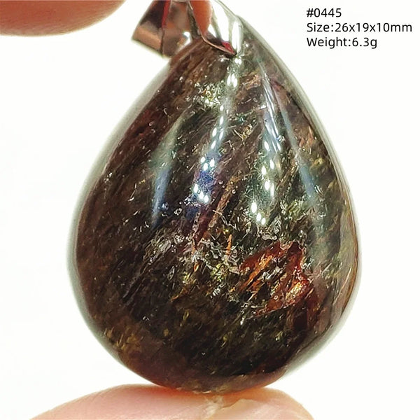Black Rutilated Copper Quartz-ToShay.org
