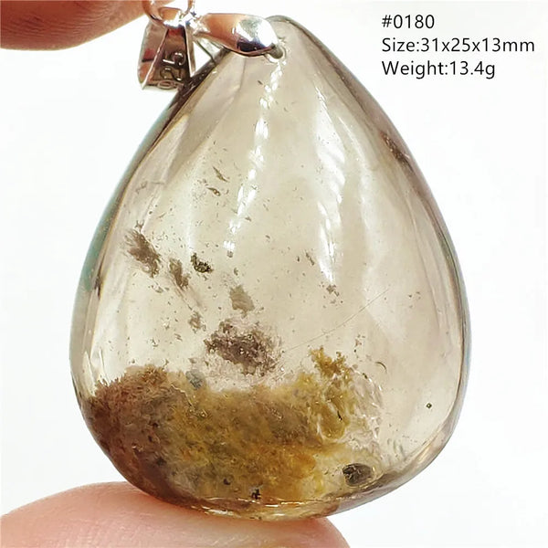 Green Phantom Quartz Pendant-ToShay.org